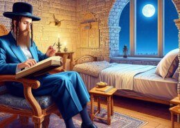 A person who went to sleep during the day and woke up about an hour after the night began, what is his judgment regarding the blessing of the Torah, the laying on of hands and the blessing on the laying on of hands