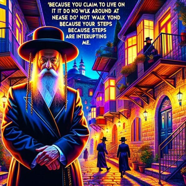 שכן שטוען לשכן שגר מעליו אל תסתובב בהליכה בביתך בלילה משום שפסיעותיך מפריעים לי לישון הדין עם מי