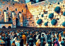 הבא אל הכותל המערבי האם יש ענין להכנס מצד אחד ולצאת בצד אחר