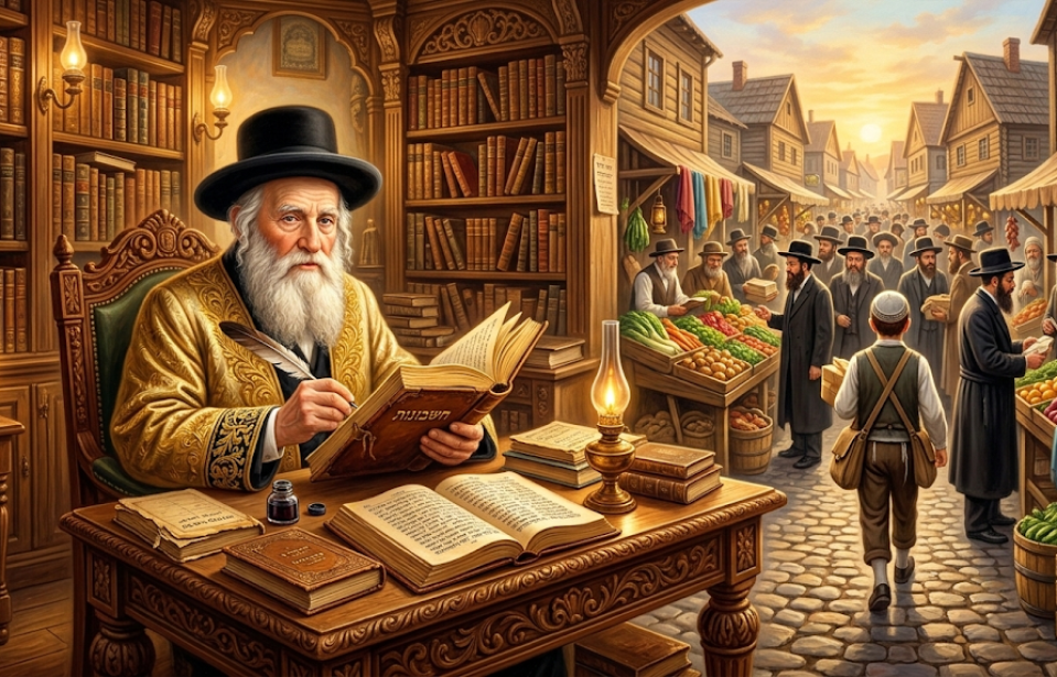 החפץ חיים שמכר ספרים ורשם בפנקס “מרדכי כהן חייב” – ושלח לגבות מהאדם הלא-נכון