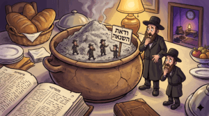מי שנהנה מאכילת אפר האם יאכל אפר בסעודה המפסקת בערב תשעה באב